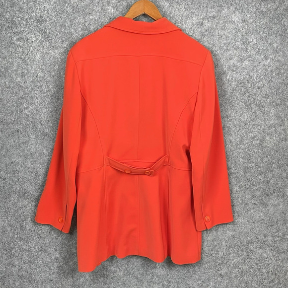 VTG Sam Roberts New York Womens Jacket Sz 16 Bold Sophisticated Made in USA 90s - Picture 4 of 8